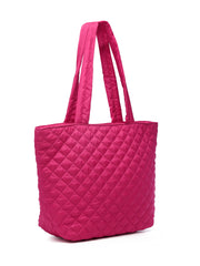 Uno Harlequin Quilted Polyester Tote Bag