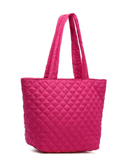 Uno Harlequin Quilted Polyester Tote Bag