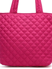 Uno Harlequin Quilted Polyester Tote Bag