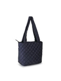 Uno Quilted Polyester Diamond Self Design Handheld Bag