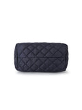 Uno Quilted Polyester Diamond Self Design Handheld Bag