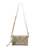 Boho Embellished Handloom Cotton Sling Bag