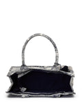 Jungle Toile Jacquard Cotton Handheld Bag