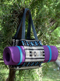 Boho Ethnic Motifs Jacquard Cotton Acrylic Yoga Tote Bag