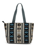 Boho Ethnic Motifs Jacquard Cotton Acrylic Yoga Tote Bag