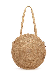 Sisal Mandala Embellished Jute Tote Bag