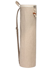 Eco - Friendly Cotton Canvas Solid Yoga Bag