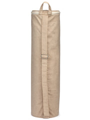 Eco - Friendly Cotton Canvas Solid Yoga Bag