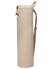 Eco - Friendly Cotton Canvas Solid Yoga Bag