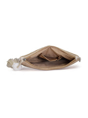 Sisal Embellished Jute Sling Bag