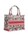 Jungle Floral Jacquard Cotton Handheld Bag