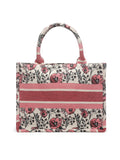 Jungle Floral Jacquard Cotton Handheld Bag