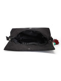 Lush Floral Embroidered Suede Sling Bag