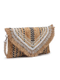 Sisal Embellished Jute Sling Bag