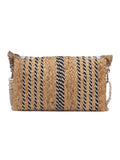 Sisal Embellished Jute Sling Bag