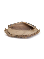 Sisal Embellished Jute Sling Bag