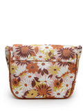 Lush Floral Printed Polycotton Sling Bag