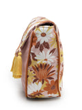 Lush Floral Printed Polycotton Sling Bag