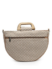 Boho Ethnic Embellished Cotton Jacquard Handheld Bag