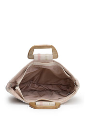 Boho Cotton Ethnic Embellished Handheld Bag