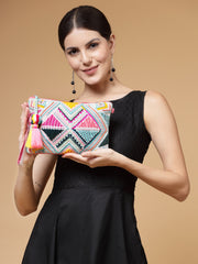 Boho Ethnic Cotton Jacquard Sling Bag