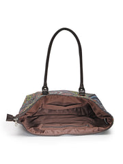 Mandala Printed Cotton Canvas Tote Bag