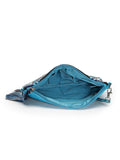 Kooky Geometric Embellished Cotton Canvas Sling Bag