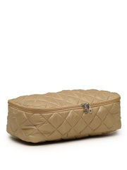 Peppy Polycotton Canvas & PU Abstract Printed Duffel Travel Bag
