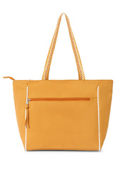 Folklore Edit Cotton Striped Sequined Tote Bag