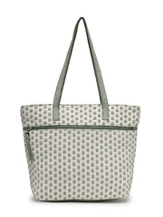 Earth Edit Cotton Geometric Jacquard Tote Bag