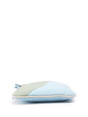 Hue Cotton Canvas Colourblocked Sling Bag
