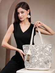 Earth Edit Cotton Jungle Toile Shoulder Bag