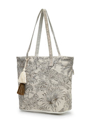 Earth Edit Cotton Jungle Toile Shoulder Bag