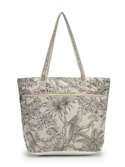 Earth Edit Cotton Jungle Toile Shoulder Bag