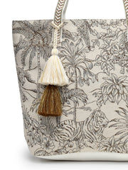 Earth Edit Cotton Jungle Toile Shoulder Bag