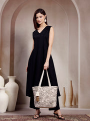 Earth Edit Cotton Jungle Toile Shoulder Bag