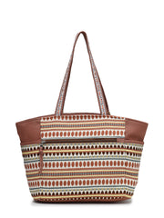 Thread Bloom Cotton Floral Embroidered Tote Bag