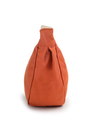 Drift Burnt Orange Polyester Solid Crossbody Bag