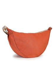 Drift Burnt Orange Polyester Solid Crossbody Bag