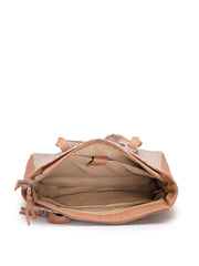 Anekaant Earth Edit Beige Jacquard Geometric Tote Bag