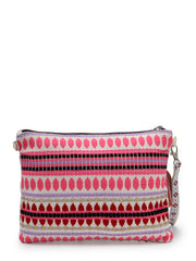 Thread Bloom Cotton Floral Embroidered Sling Bag