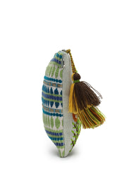 Thread Bloom Cotton Floral Embroidered Sling Bag