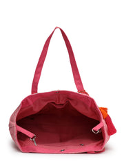 Folklore Edit Cotton Diamond Beaded Hobo Bag