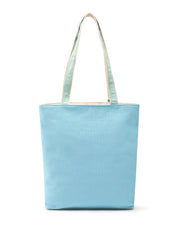 Hue Cotton Canvas Colourblocked Shoulder Bag