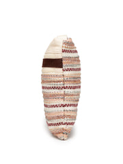 Anekaant Lines & Loops Pastel Pink Acrylic Stripped Sling Bag