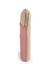 Drift Dusty Pink Polyester Colourblocked Laptop sleeve (Upto 14")
