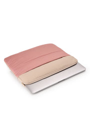 Drift Dusty Pink Polyester Colourblocked Laptop sleeve (Upto 14")