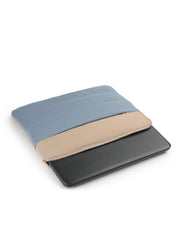 Drift Dusty Blue Polyester Colourblocked Laptop sleeve (Upto 14")