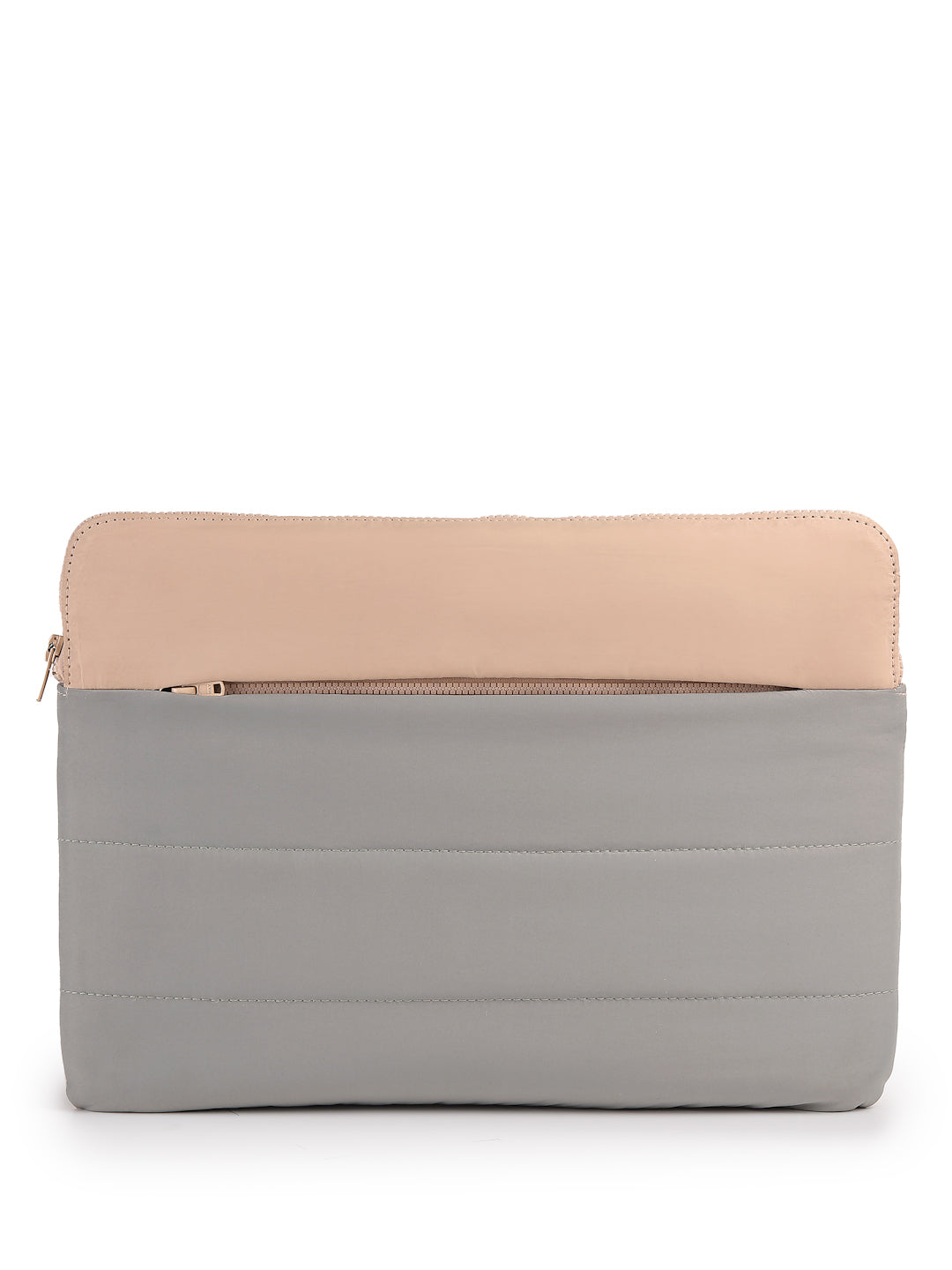Drift Sage Green Polyester Colourblocked Laptop sleeve (Upto 14")