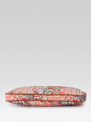 Anekaant Petal Posh Tan Ethnic Printed Polycotton Laptop Bag (Upto 16")